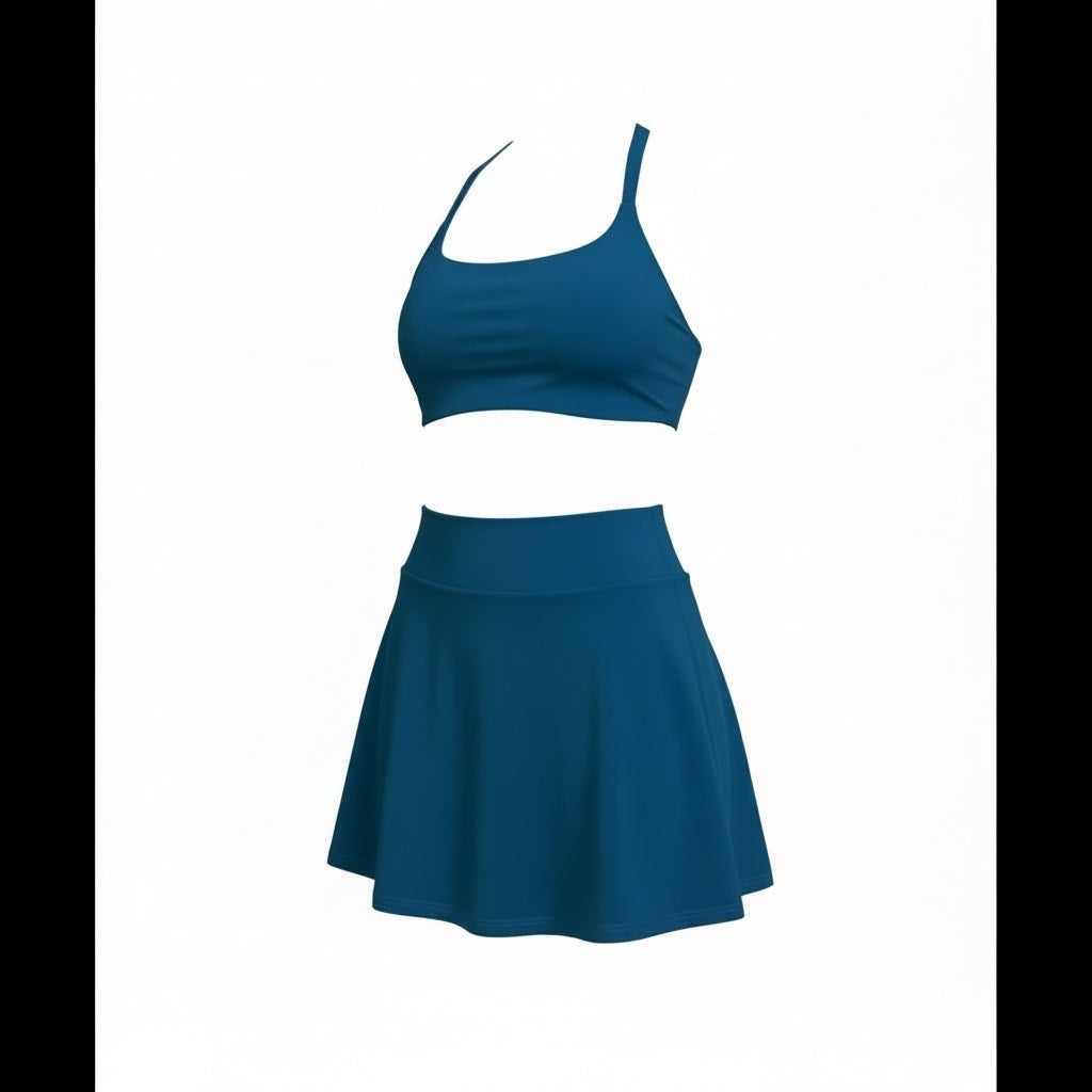 Teal Skort Set