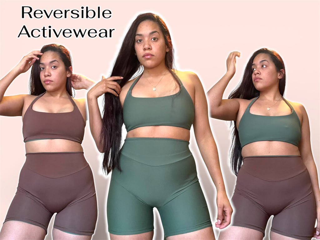 Reversible Set Olive/Brown