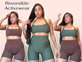 Reversible Set Olive/Brown