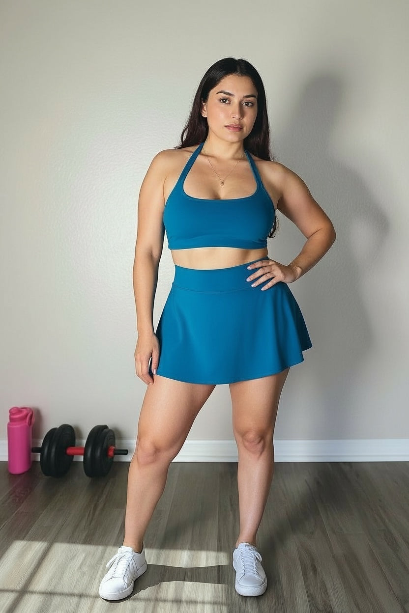 Teal Skort Set
