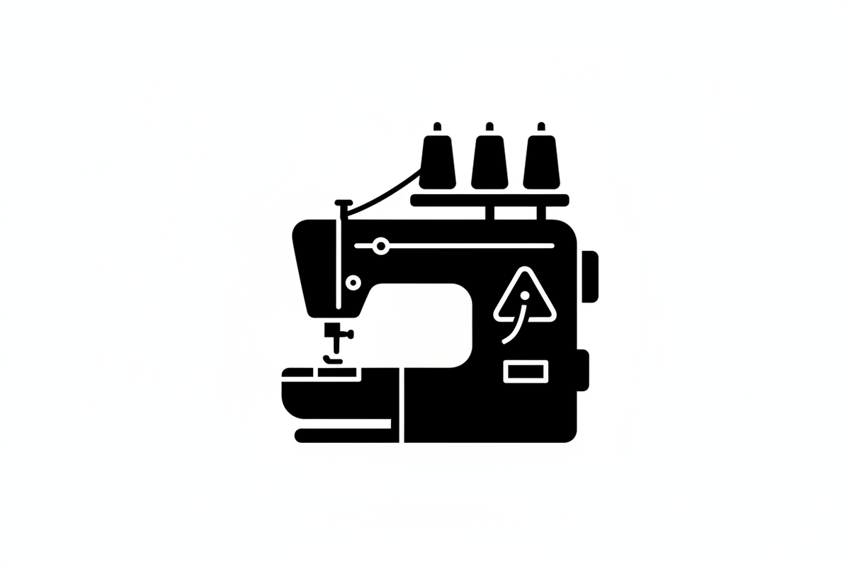 Icon of a black serger
